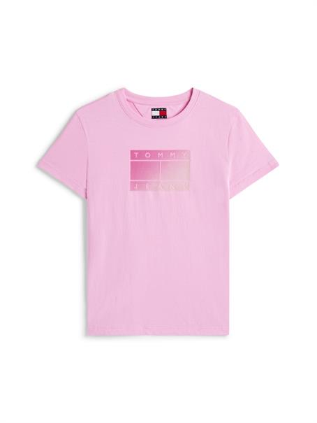 TJW REG GRADIENT FLAG SS carnival pink