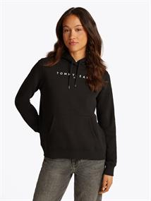 TJW REG LINEAR HOODIE black