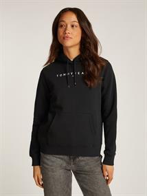 TJW REG LINEAR HOODIE black