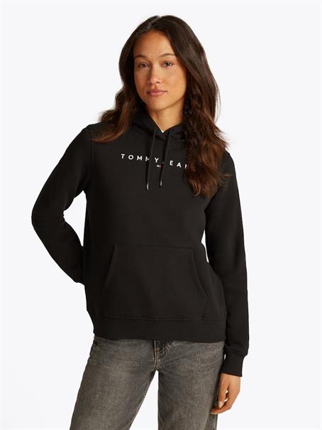 TJW REG LINEAR HOODIE black