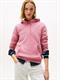 TJW REG LINEAR HOODIE EXT mystic pink