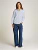 TJW REG OXFORD SHIRT sweet blue-white stripe