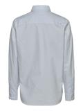 TJW REG OXFORD SHIRT sweet blue-white stripe