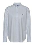 TJW REG OXFORD SHIRT sweet blue-white stripe