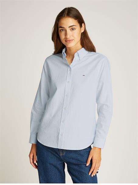 TJW REG OXFORD SHIRT sweet blue-white stripe