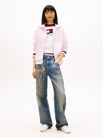 TJW REG S FLAG ZIP THRU pearly pink