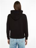 TJW REG SERIF LINEAR HOODIE black