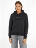TJW REG SERIF LINEAR HOODIE black