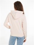 TJW REG SERIF LINEAR HOODIE faint pink