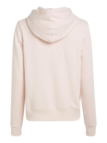 TJW REG SERIF LINEAR HOODIE faint pink