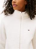 TJW REG SH S-FLAG TEDDY ZIP THRU ancient white