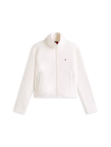 TJW REG SH S-FLAG TEDDY ZIP THRU ancient white