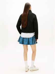 TJW REG SH S-FLAG TEDDY ZIP THRU black