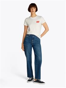 TJW REG TJ BUBBLE TEE ecru