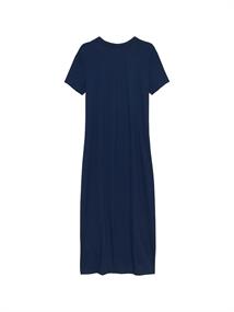 TJW RIB BODYCON MIDI DRESS dark night navy
