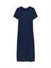 TJW RIB BODYCON MIDI DRESS dark night navy