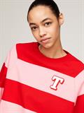 TJW RLX LETTERMAN STRP CREW EXT tickled pink - multi