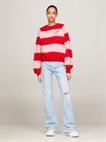 TJW RLX LETTERMAN STRP CREW EXT tickled pink - multi