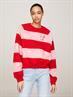 TJW RLX LETTERMAN STRP CREW EXT tickled pink - multi