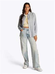 TJW RLX LINEN SHIRT colorado blue - stripe