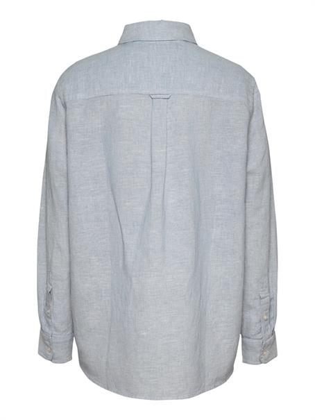 TJW RLX LINEN SHIRT colorado blue - stripe