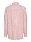 TJW RLX LINEN SHIRT precious pink-stripe