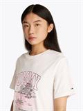 TJW RLX TONAL TROPICS TEE ecru