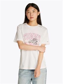 TJW RLX TONAL TROPICS TEE ecru