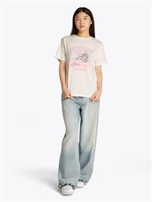 TJW RLX TONAL TROPICS TEE ecru