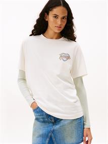 TJW RLX WASH TJ HEART TEE EXT ancient white