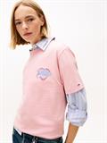 TJW RLX WASH TJ HEART TEE EXT mystic pink