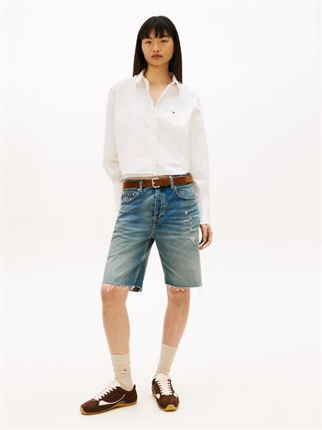 TJW RUFFLE FEMME SHIRT ecru