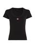 TJW SLIM BADGE RIB TEE SS black