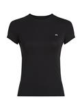TJW SLIM C-NECK TEE black