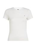 TJW SLIM C-NECK TEE ecru