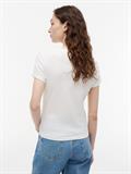 TJW SLIM C-NECK TEE ecru