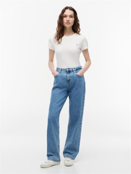 TJW SLIM C-NECK TEE ecru