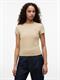 TJW SLIM C-NECK TEE gentle gold