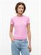 TJW SLIM C-NECK TEE pink daisy