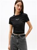 TJW SLIM ESS LOGO 1 TEE EXT black