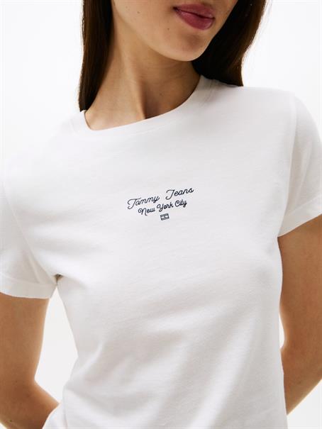 TJW SLIM ESS LOGO 1 TEE EXT ecru