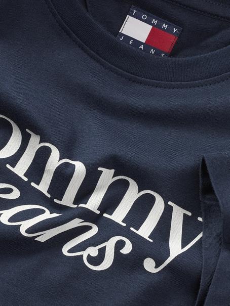 TJW SLIM ESSENTIAL LOGO TEE EXT dark night navy