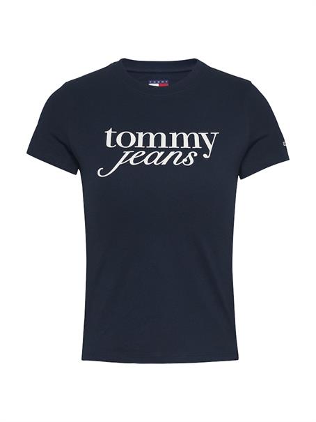 TJW SLIM ESSENTIAL LOGO TEE EXT dark night navy