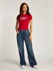 TJW SLIM ESSENTIAL LOGO TEE EXT red hot
