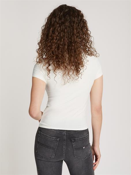 TJW SLIM ESSENTIAL LOGO1 TEE EXT ancient white