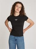 TJW SLIM ESSENTIAL LOGO1 TEE EXT black
