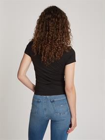 TJW SLIM ESSENTIAL LOGO1 TEE EXT black