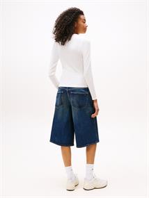 TJW SLIM ESSENTIAL RIB LS ecru