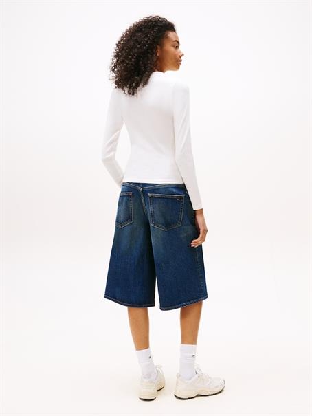 TJW SLIM ESSENTIAL RIB LS ecru