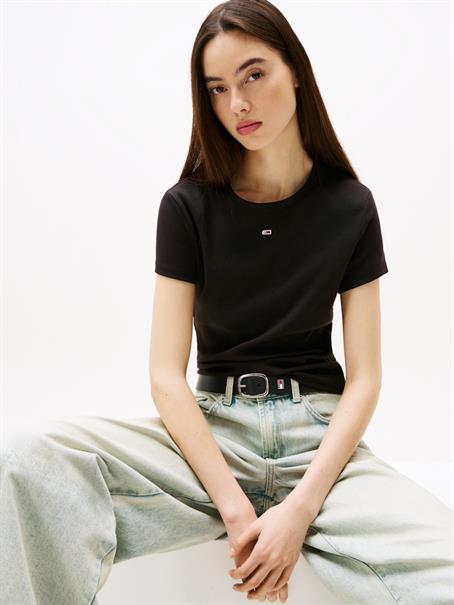 TJW SLIM ESSENTIAL RIB SS black